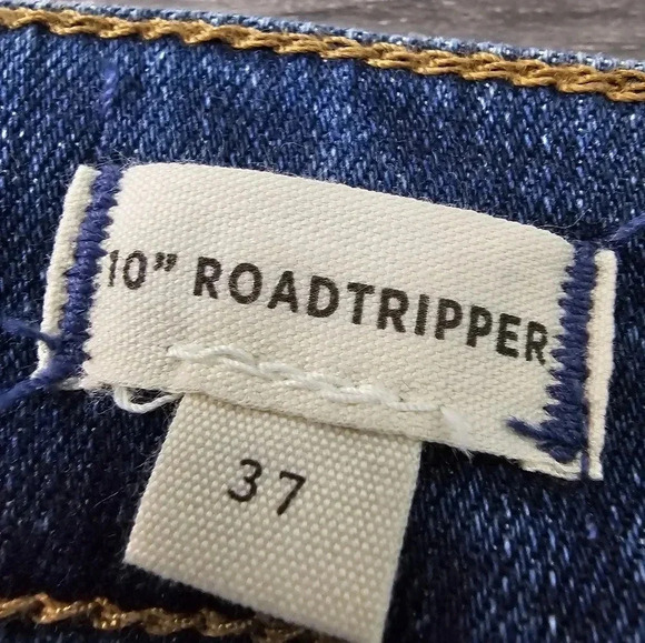 Madewell High Rise Jeans - Dark Blue - Picture 5 of 8